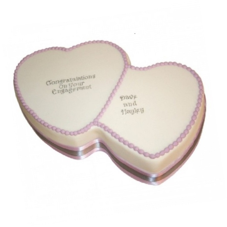 Twin Heart Cakes
