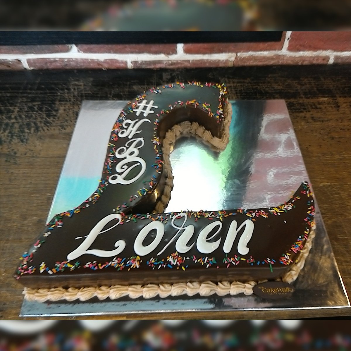 Alphabet cakes